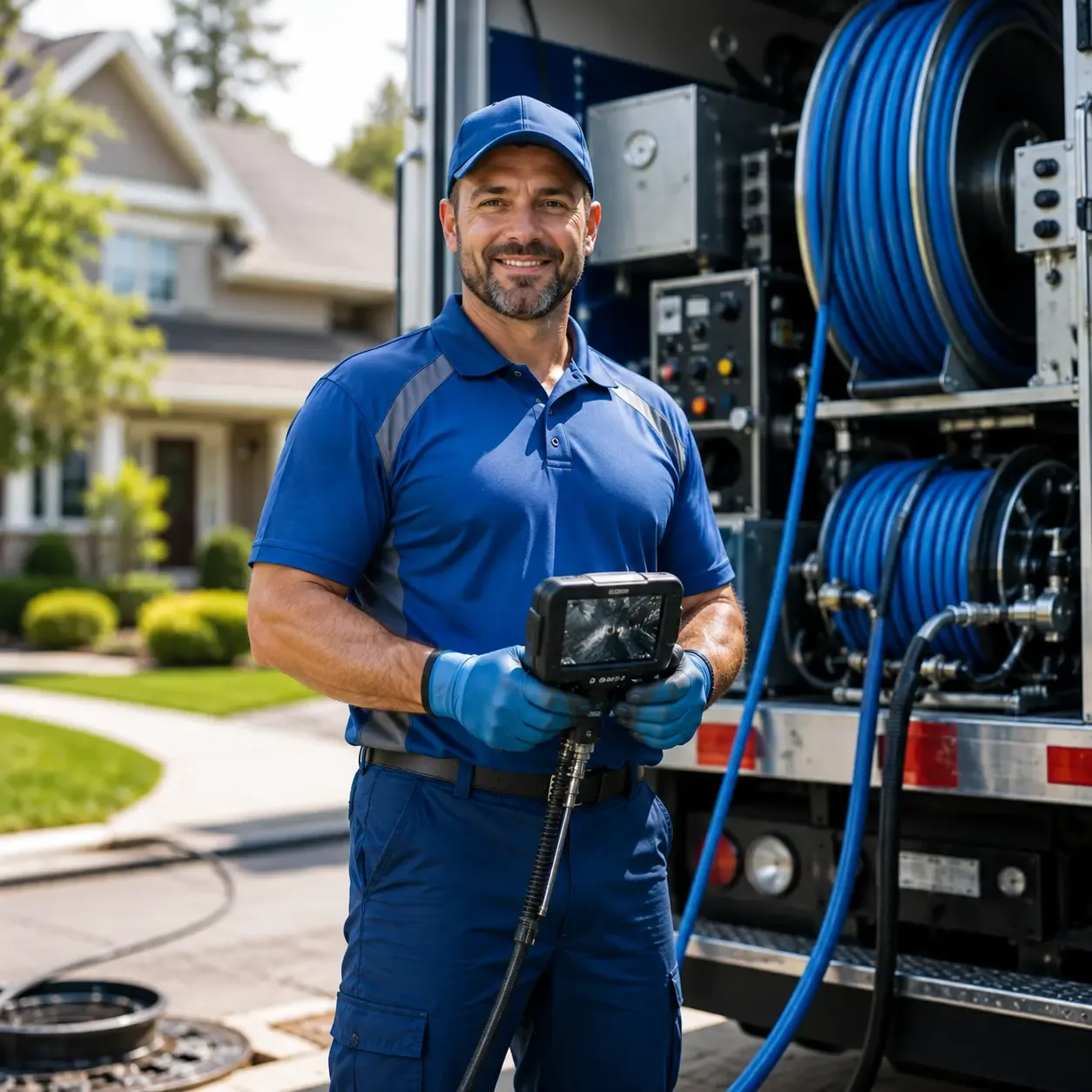 Local outdoor drain cleaning specialists in Maywood, NE